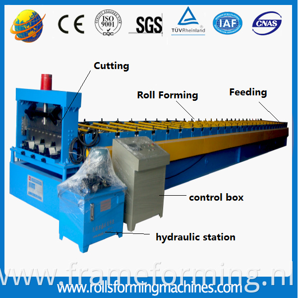 Steel Deck Roll Forming Machine